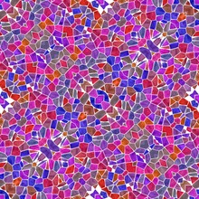 Purple Kaleidoscope Seamless Abstract Background.