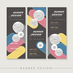 Canvas Print - banner design template