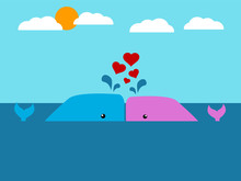 Whale Couple