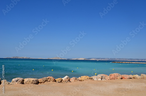 Plage Du Prado à Marseille Buy This Stock Photo And