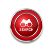 © rizwanali3d - Search Red Vector Icon Button