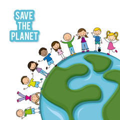 Wall Mural - save the planet