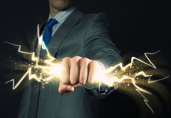 Wall Mural - business power