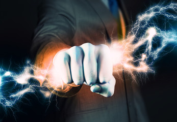 Wall Mural - business power