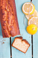 Wall Mural - lemon cake