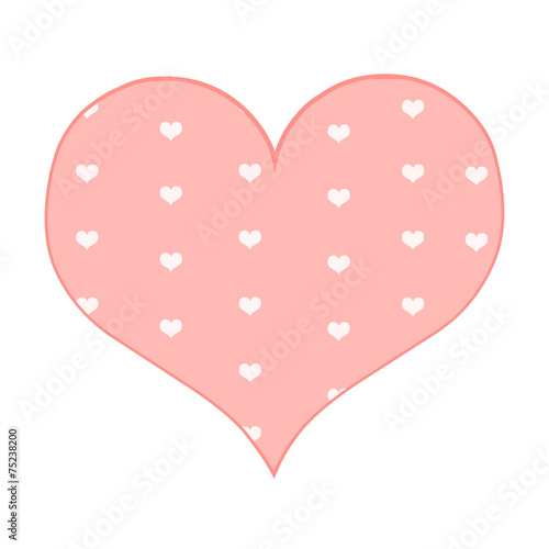 Vector Cartoon Pink Heart - Buy this stock vector and explore similar
