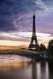 Fototapeta Miasta - Tour Eiffel Paris