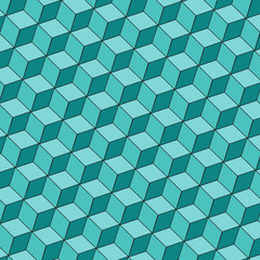 3d cubes background. Raster. 2