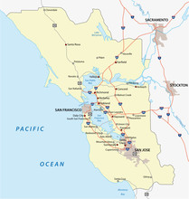 san francisco bay area map