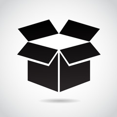 Box vector icon.