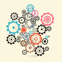 Poster - Cogs - Gears Vector