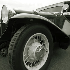 Wall Mural - Vintage car close up