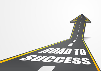 Wall Mural - Road to Success