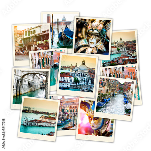 Naklejka dekoracyjna collage from Venice