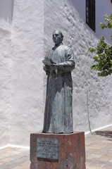 The statue of Jose Torres Padilla, San Sebastian de Gomera