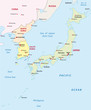 japan-korea map
