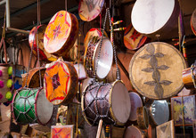 Moroccan Drums Souvenirs
