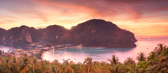 Wall Mural - travel vacation background
