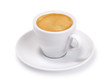 espresso cup isolated