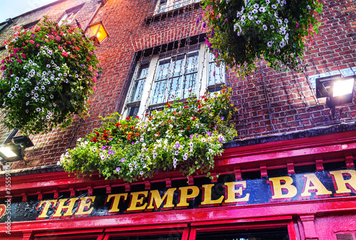 The Temple Bar – Dublin Irleand Canvas Print