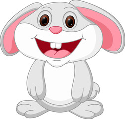 Cute rabbit cartoon