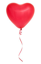 Red Heart Shaped Balloon.