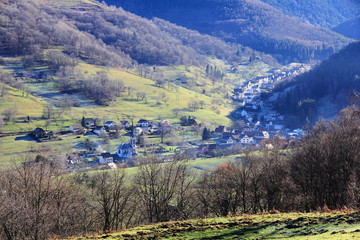 Wall Mural - Sondernach, village touristique des Vosges