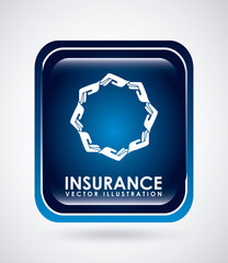 Wall Mural - insurance icon