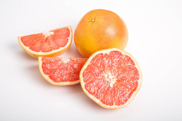 Wall Mural - Juicy Pink Grapefruit