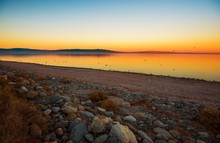 Scenic Salton Sea Sunset