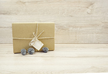 Eco gift box with cone