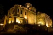 Night photo of Santander Cathedral (Spain)