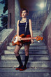 © Couperfield - Bass guitar lady