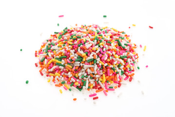 Sticker - Sprinkles isolated on white background