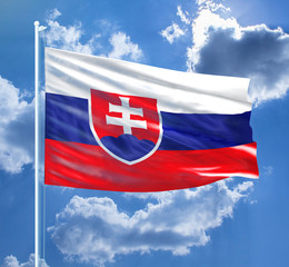 Wall Mural - Slovakia flag