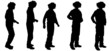 © majivecka - Vector silhouette of a man.