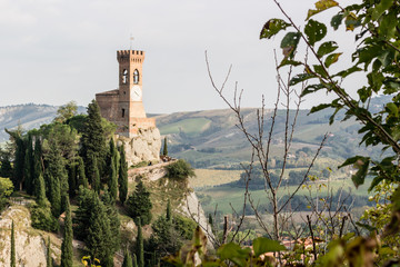 Poster - Brisighella medieval clock tower