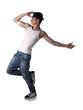 © theartofphoto - Hip young man doing a dance routine