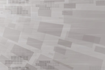 Wall Mural - Abstract gray technology background.