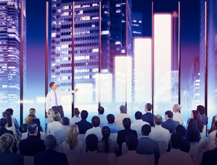 Wall Mural - Business People Growth Seminar Conference Meeting Concept