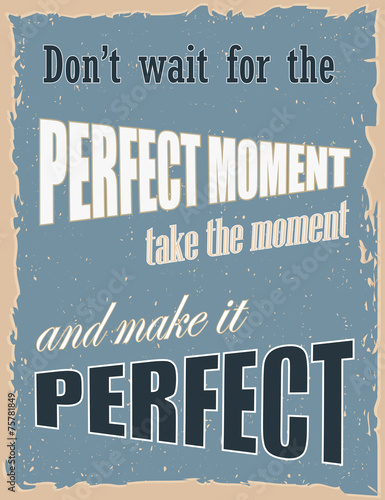 Vintage poster Canvas Print