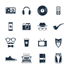 Poster - Hipster Icons Set