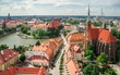 old Wroclaw cityscape, Poland