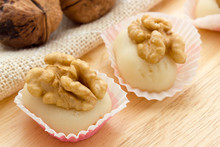 Walnuts With Almond Paste