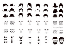 Elements Of A Person's Face Men