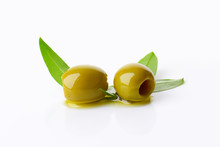 Pitted Green Olives