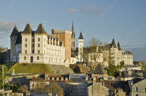 Photographie Centre historique de Pau, capitale du Béarn.