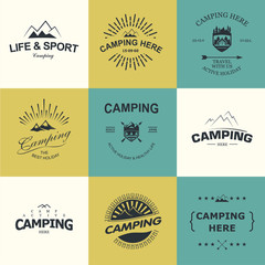 Wall Mural - Camping