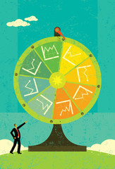 Poster - Financial Fortune Wheel