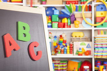 Wall Mural - school desk